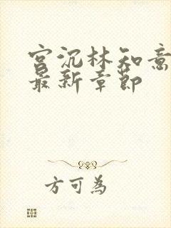 宫沉林知意小说最新章节