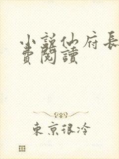 小说仙府长生免费阅读