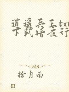 逍遥兵王txt下载暗夜行走