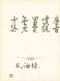 少年男仆库洛全集免费观看第二季