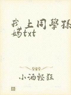 我上同学孙鹏妈妈txt