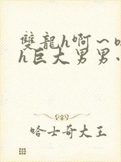 双龙h啊～嗯啊h巨大男男小说