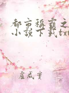 都市称霸之王 小说下载txt