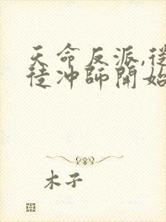 天命反派,从逆徒冲师开始全本