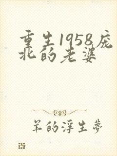 重生1958庞北的老婆