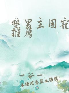 双男主团宠小说推荐