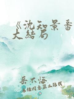 《沈知景番外》大结局