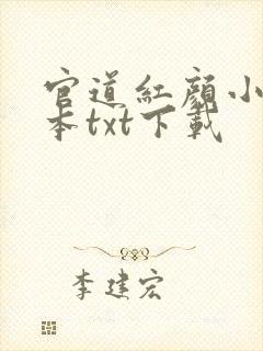 官道红颜小说全本txt下载