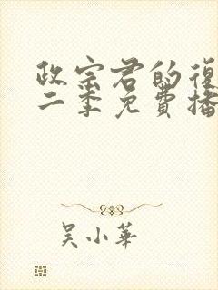 政宗君的复仇第二季免费播放全集