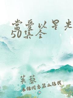 当爱以星光为牢50集全