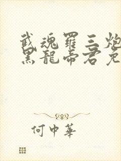 武魂罗三炮我乃黑龙帝君免费阅读