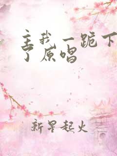 主我一跪下就哭了原唱