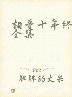相爱十年终成空全集