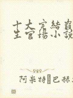 十大完结巅峰重生官场小说