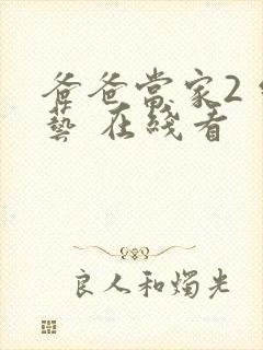 爸爸当家2 综艺 在线看