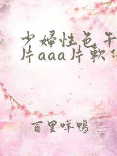 少妇性色午夜淫片aaa片软件