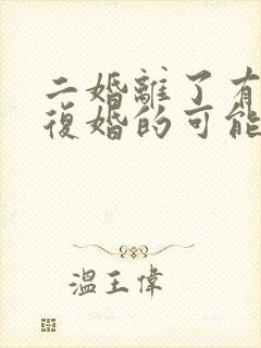 二婚离了有没有复婚的可能的