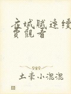 夜城赋连续剧免费观看