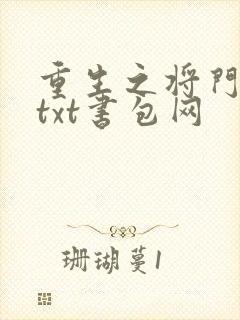 重生之将门毒后txt书包网