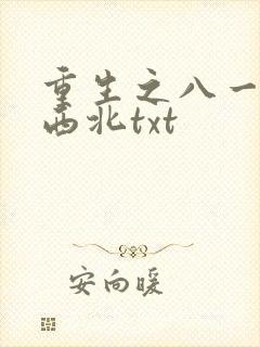 重生之八一渔猎西北txt