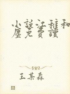 小说江稚和沈卿尘免费读