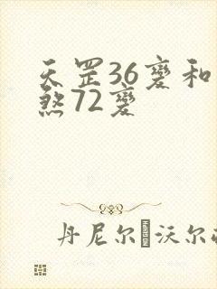 天罡36变和地煞72变