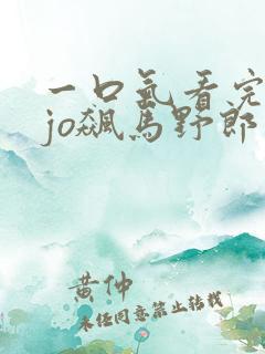 一口气看完jojo飙马野郎