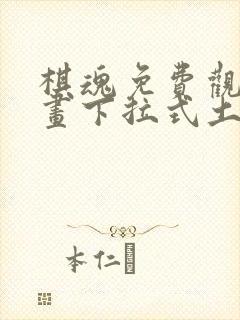 棋魂免费观看漫画下拉式土豪漫画