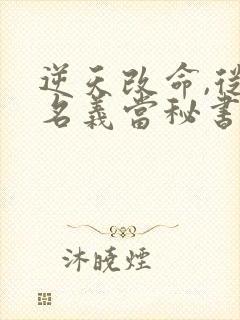 逆天改命,从在名义当秘书开始免费阅读