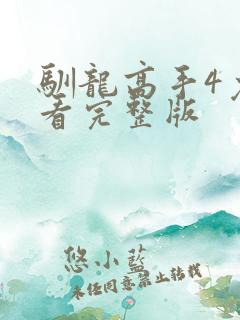 驯龙高手4免费看完整版