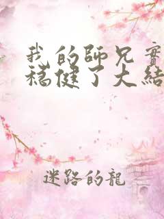 我的师兄实在太稳健了大结局