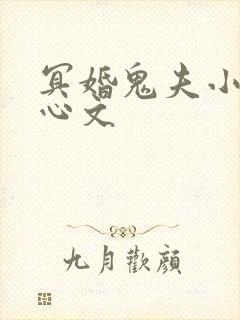 冥婚鬼夫小说虐心文