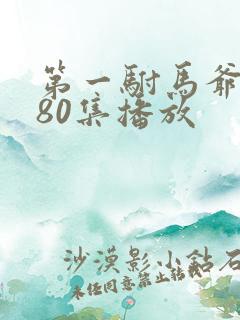第一驸马爷短剧80集播放