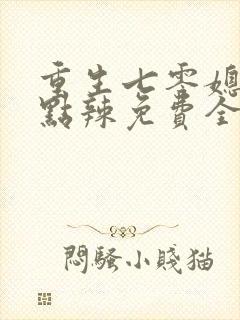 重生七零媳妇有点辣免费全文阅读