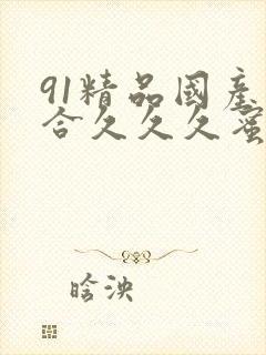 91精品国产综合久久久蜜臀九色