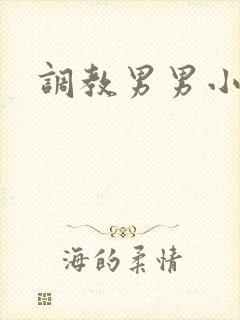调教男男小说h