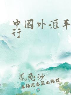 中国外汇平台排行