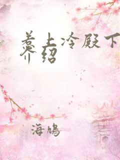 惹上冷殿下剧情介绍