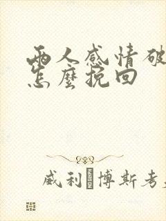 两人感情破裂要怎么挽回