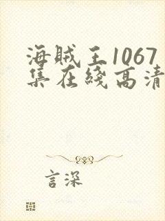 海贼王1067集在线高清免费观看