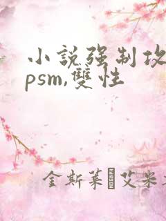 小说强制攻,spsm,双性