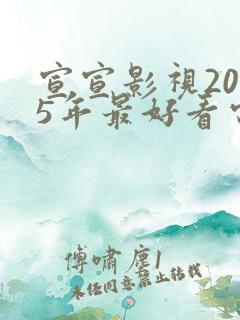 宣宣影视2025年最好看电视剧