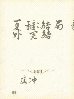 夏稚:结局 番外 完结