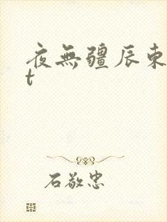 夜无疆辰东txt