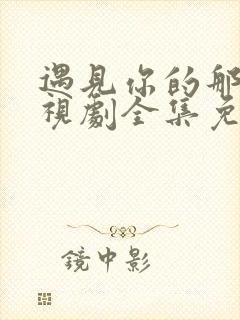 遇见你的那天电视剧全集免费观看