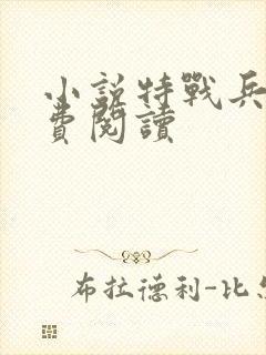 小说特战兵王免费阅读