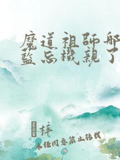 魔道祖师哪一集蓝忘机亲了魏无羡