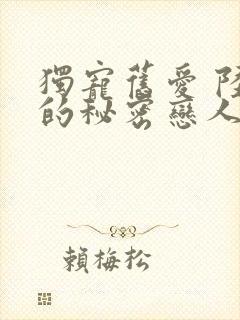 独宠旧爱 陆少的秘密恋人