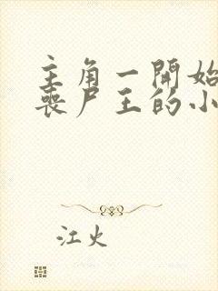 主角一开始就是丧尸王的小说