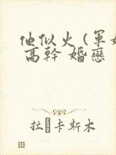 他似火 (军婚 高干 婚恋